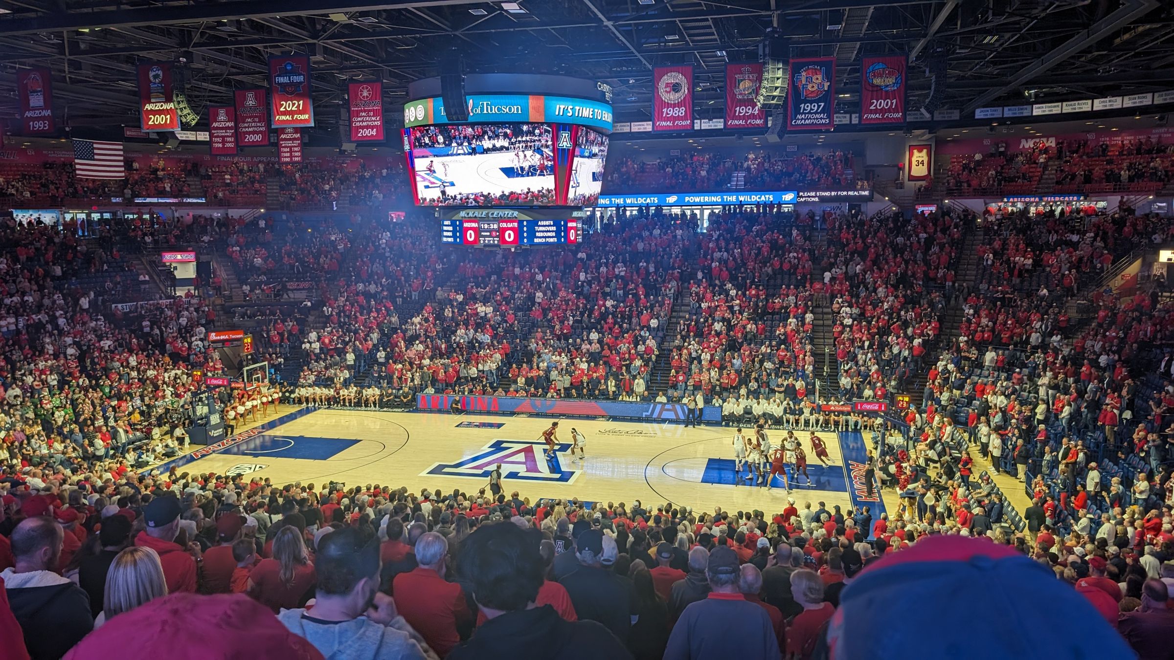 section 14, row 30 seat view  - mckale center