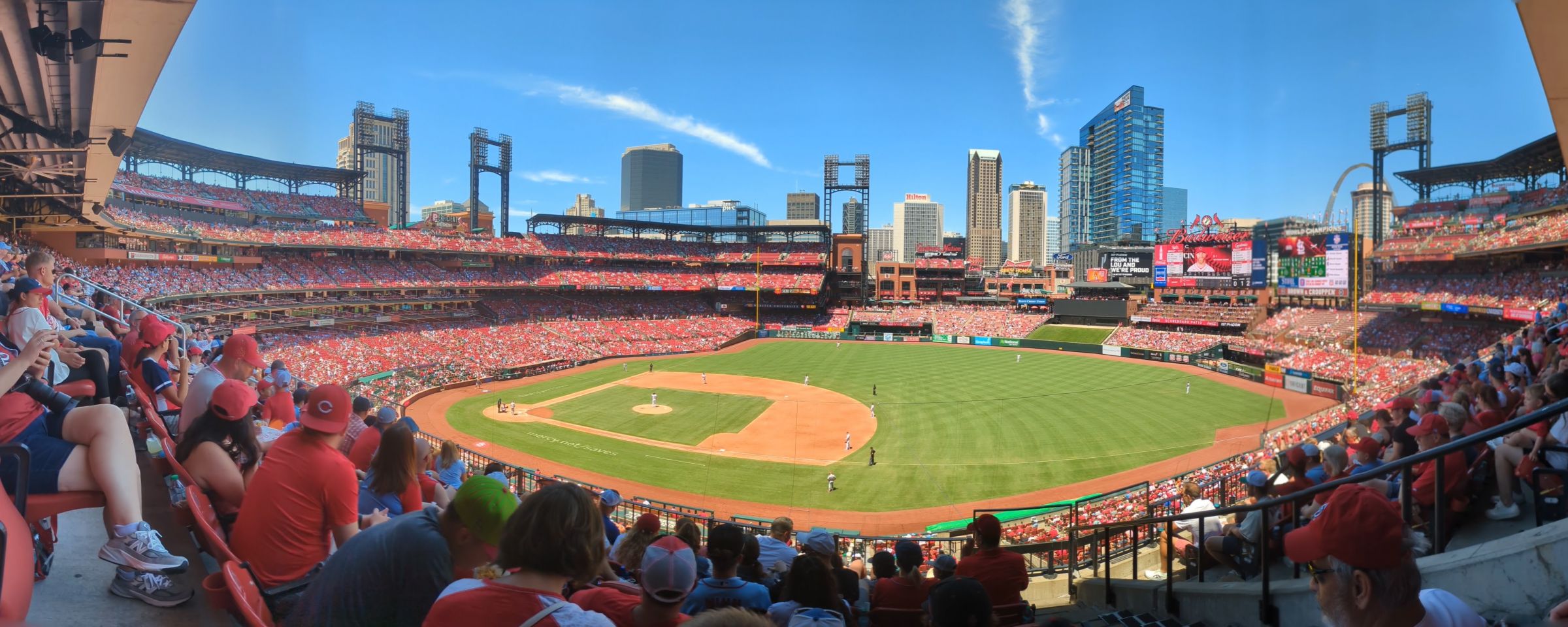 section 241, row 6 seat view  - busch stadium