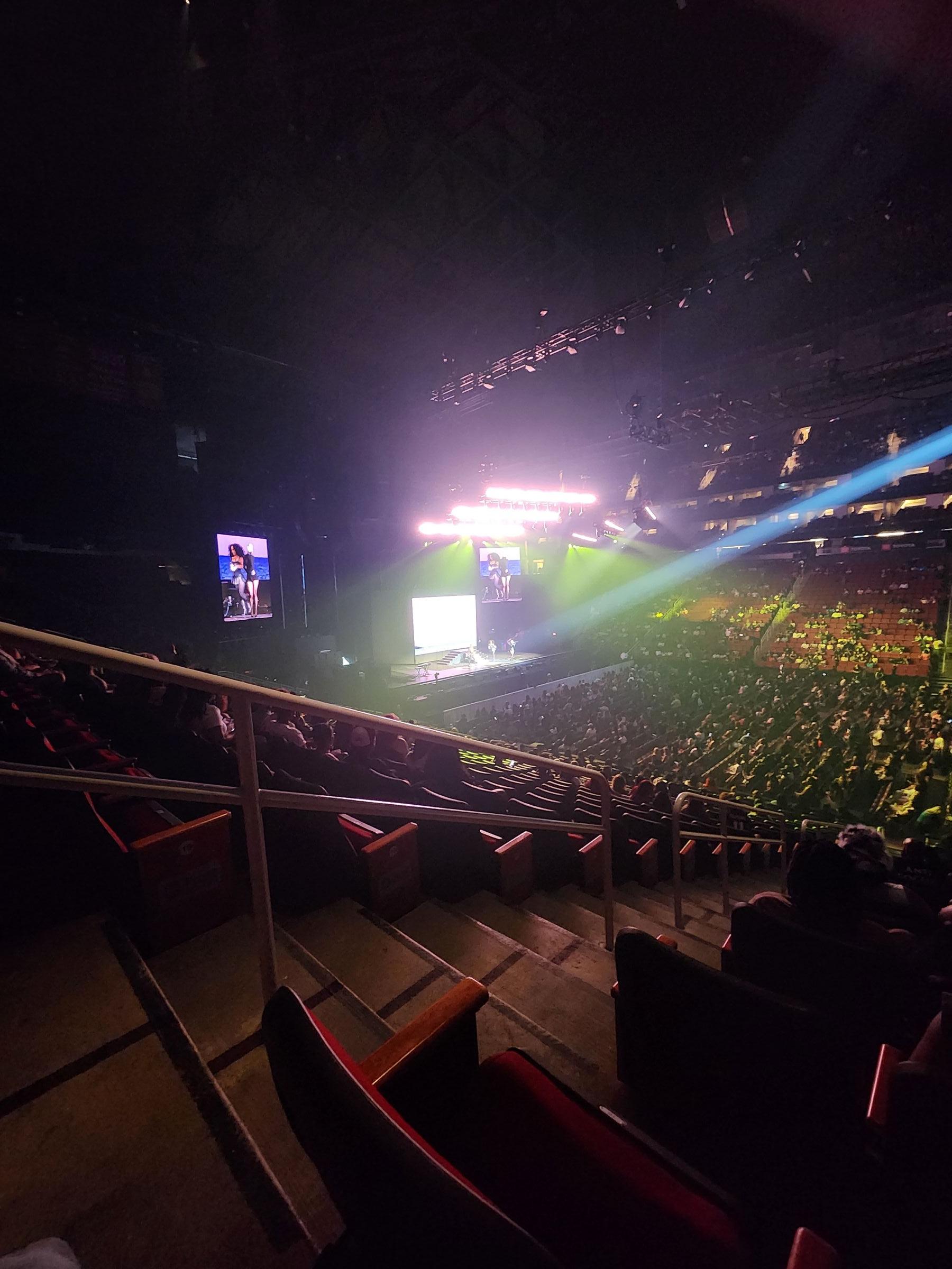 section 119, row 20 seat view  for concert - toyota center