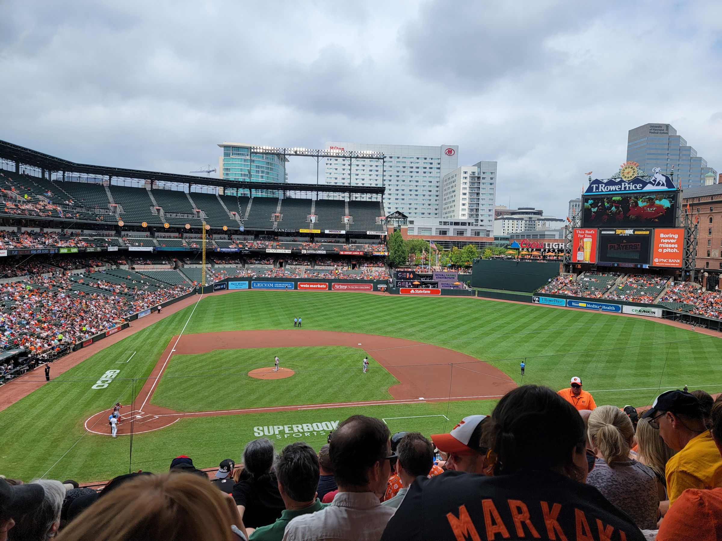 section 226, row 9 seat view  - oriole park