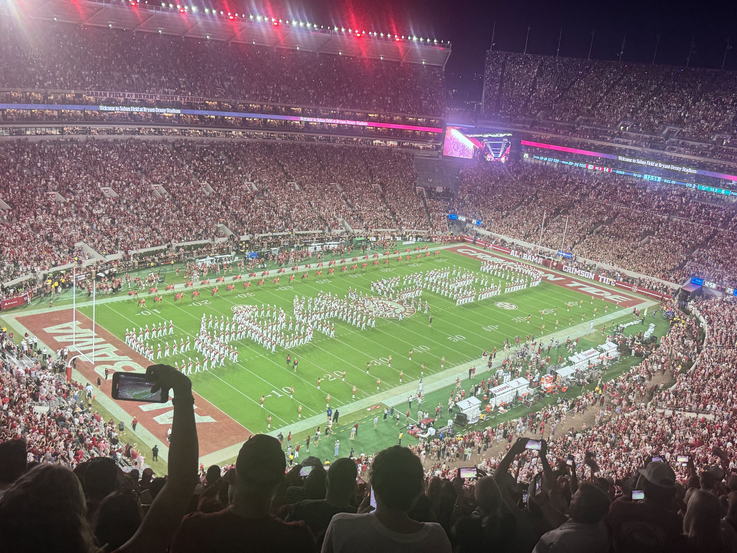 section u3q, row 26 seat view  - bryant-denny stadium