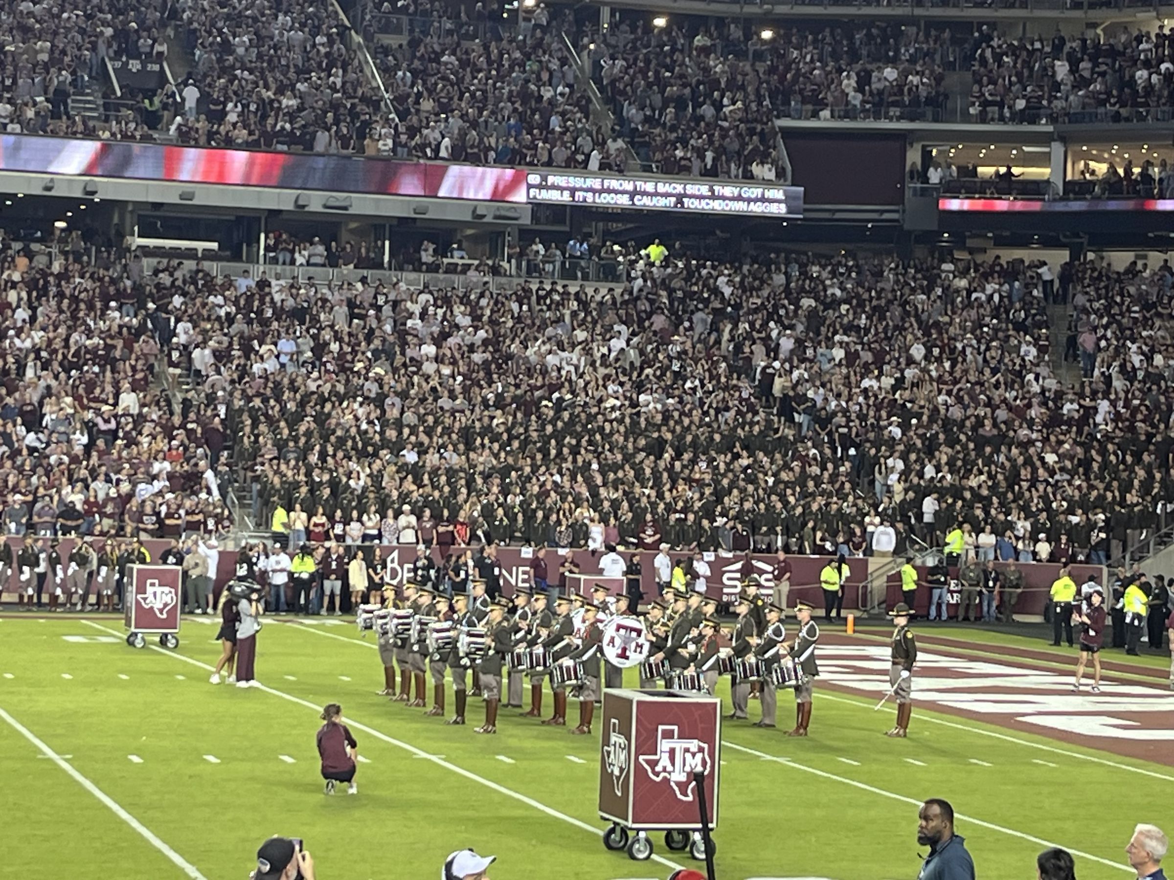 field box 5, row 8 seat view  - kyle field