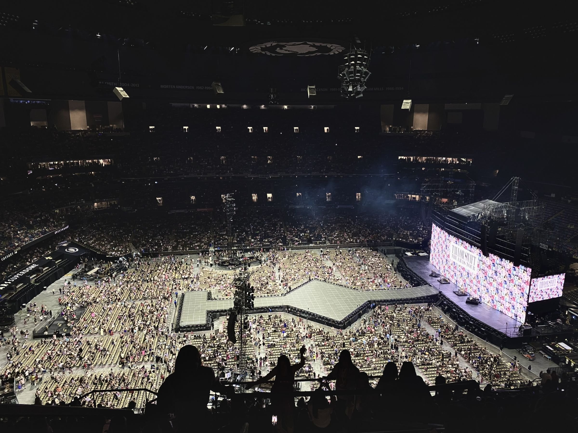 section 641, row 36 seat view  for concert - caesars superdome