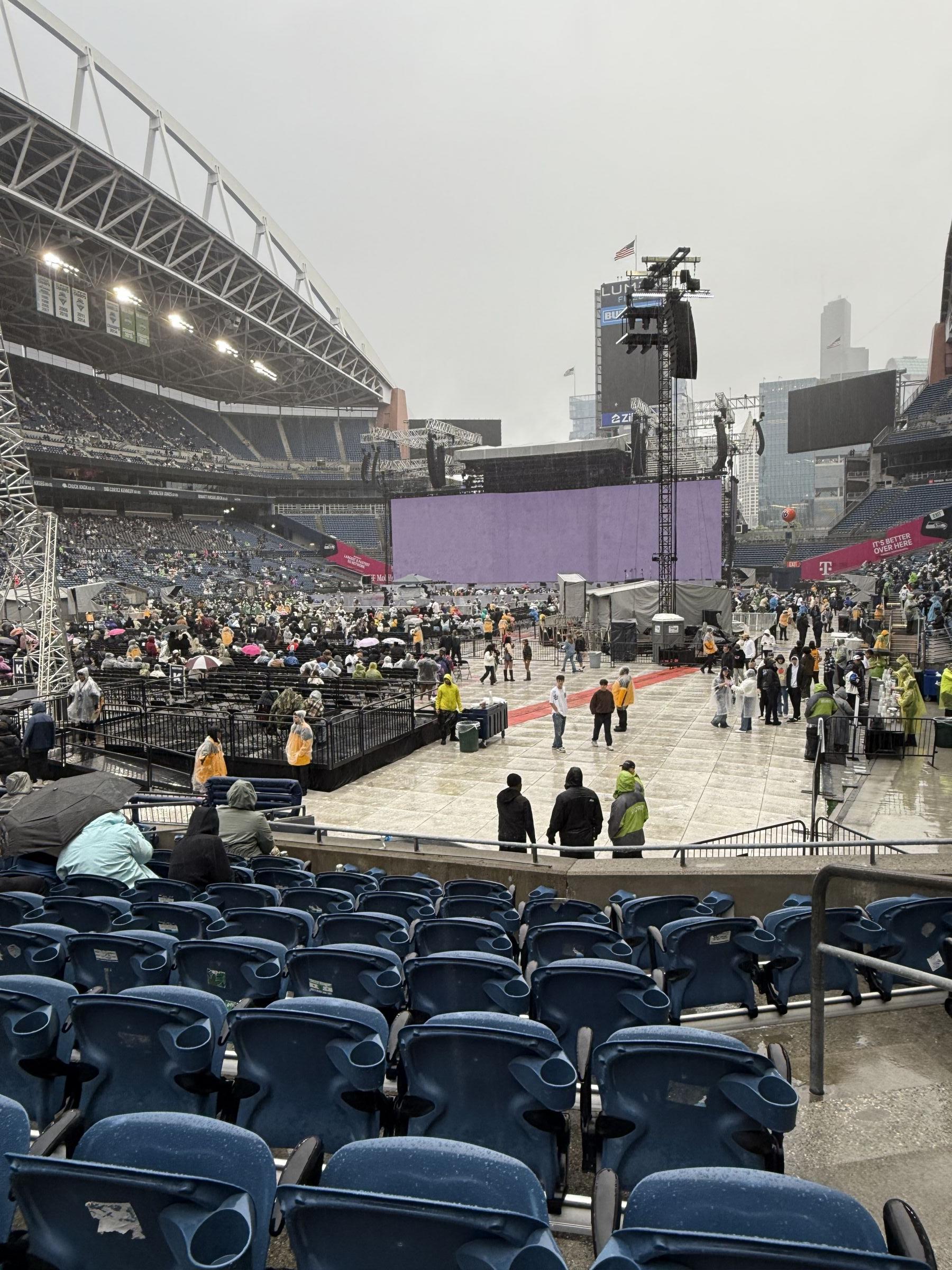 view from Section 118