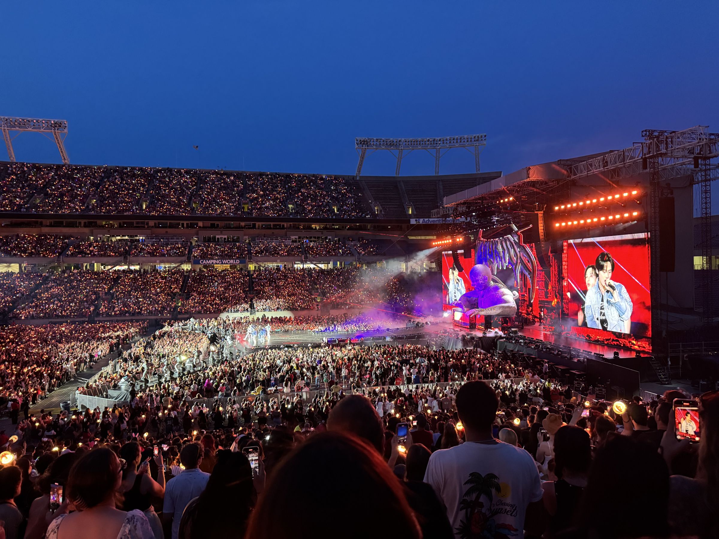 view from Section 134