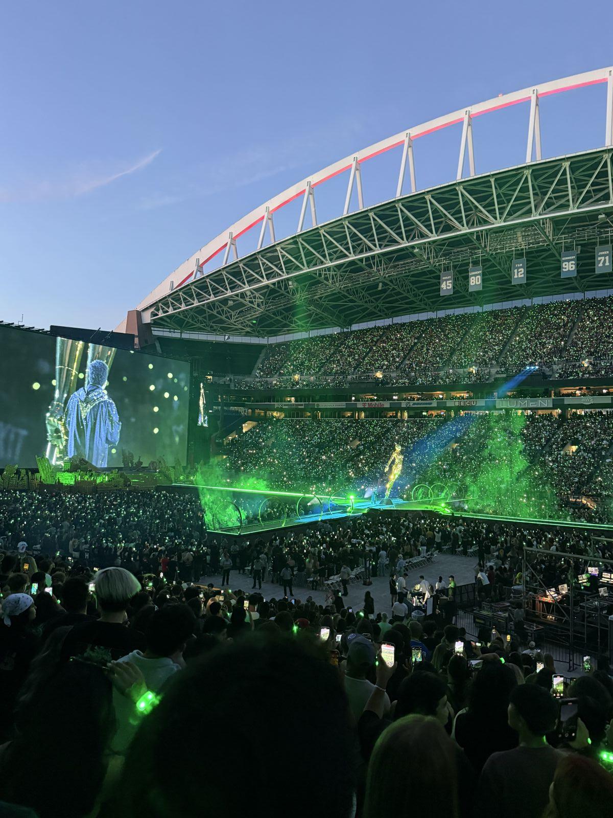 view from Section 132