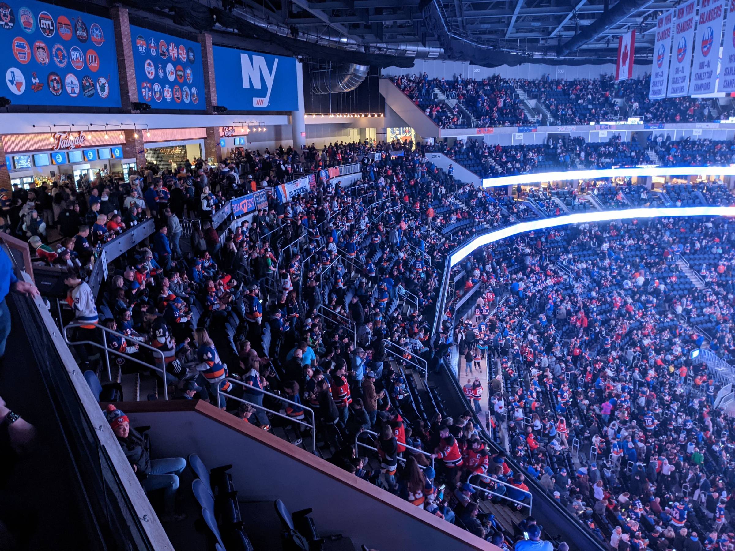 200 level seating at ubs arena