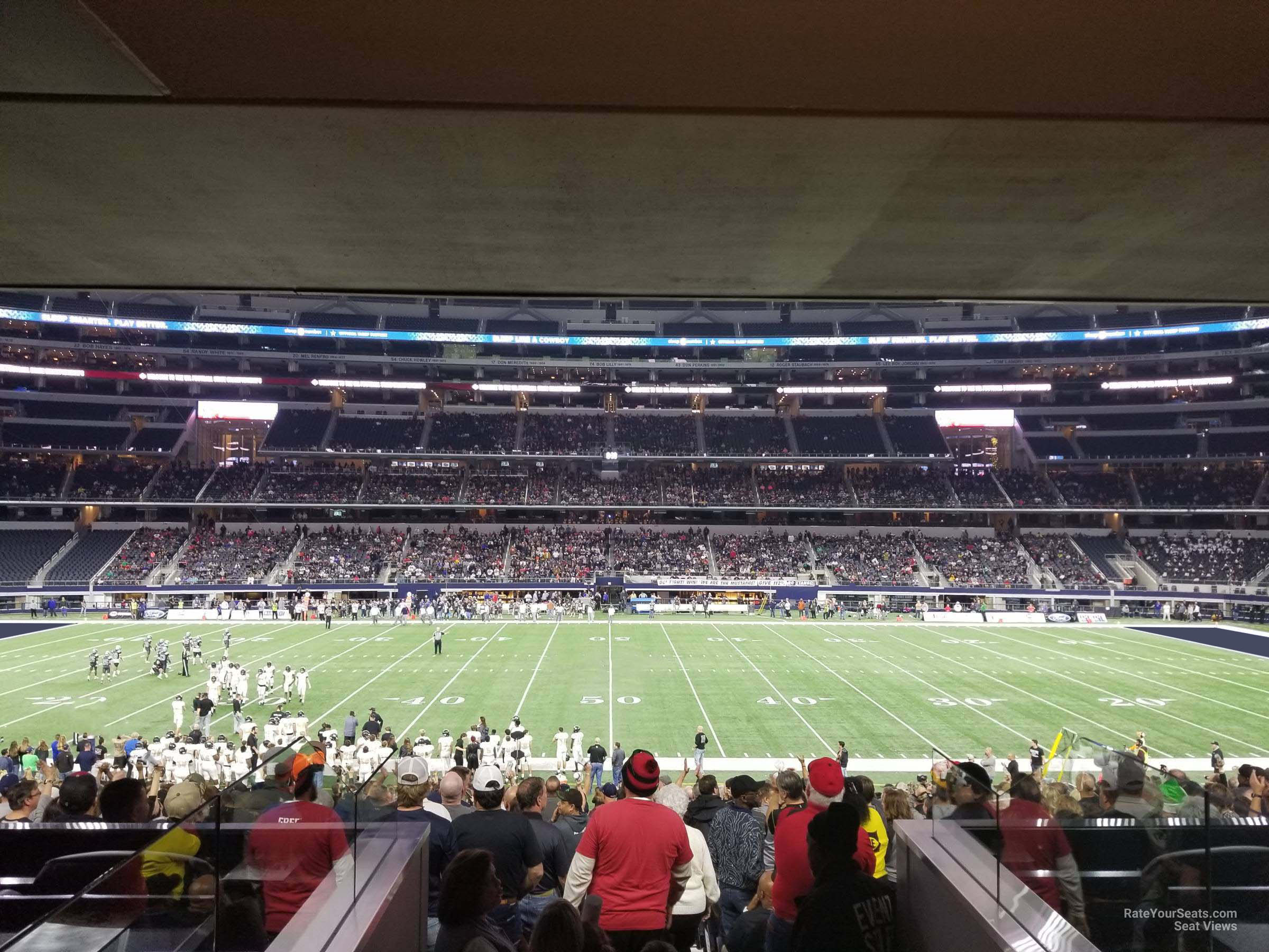 Section C235 at AT&T Stadium 