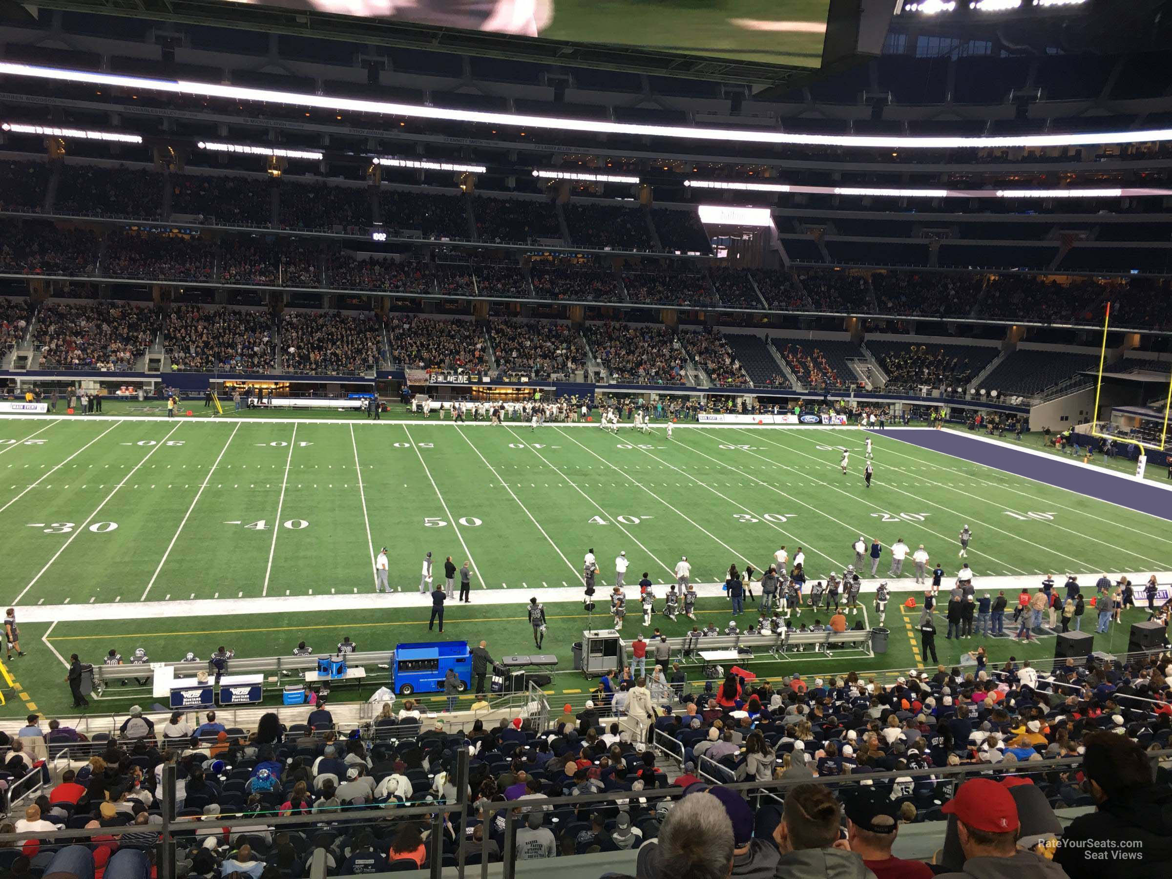 Section C210 at AT&T Stadium 