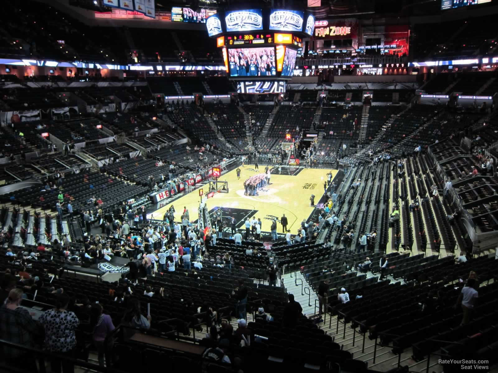 San Antonio Spurs Arena Seating Chart
