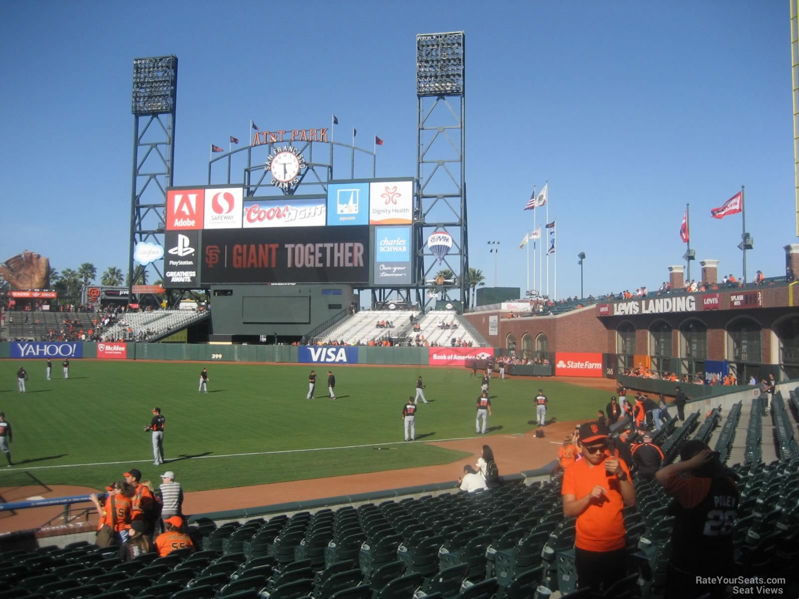 Section 105 at BayCare Ballpark 