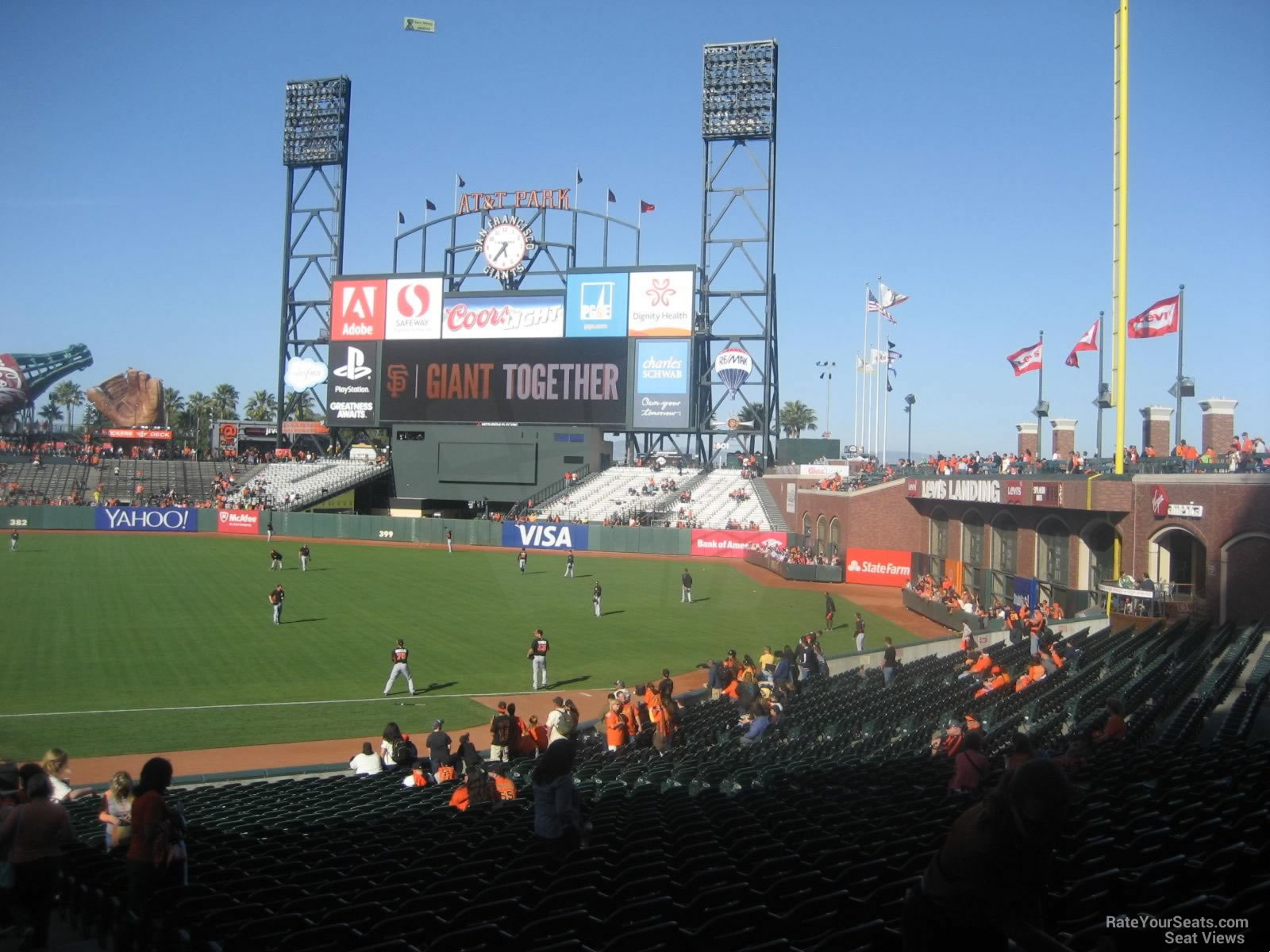 Section 105 at BayCare Ballpark 