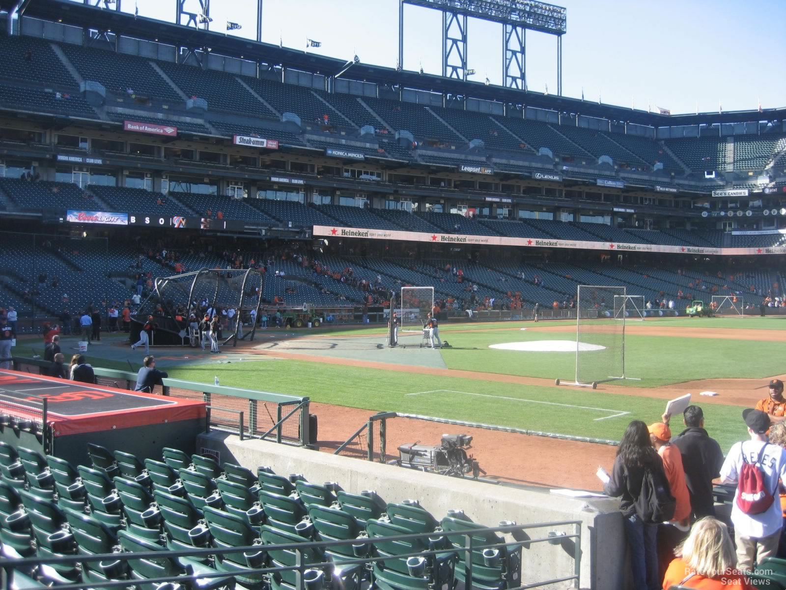 Oracle Park, section 106, home of San Francisco Giants, page 1