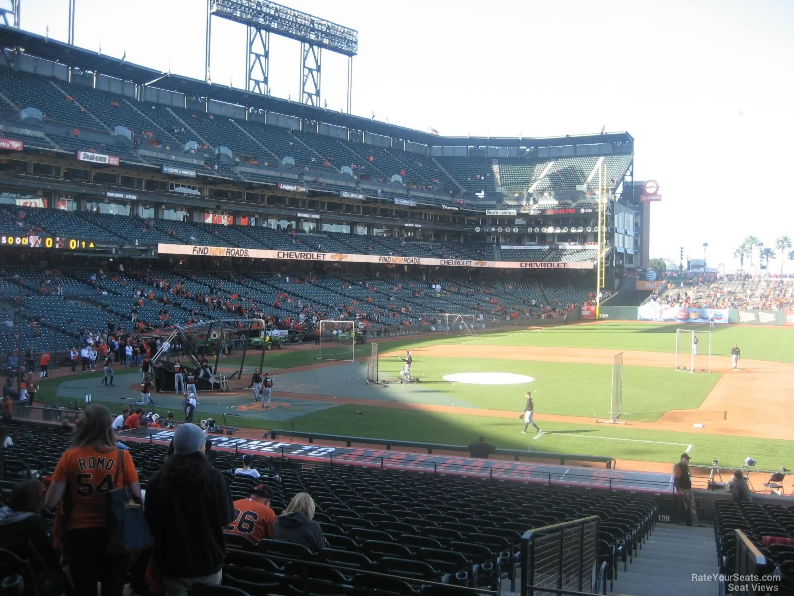 Section 317 at Oracle Park 