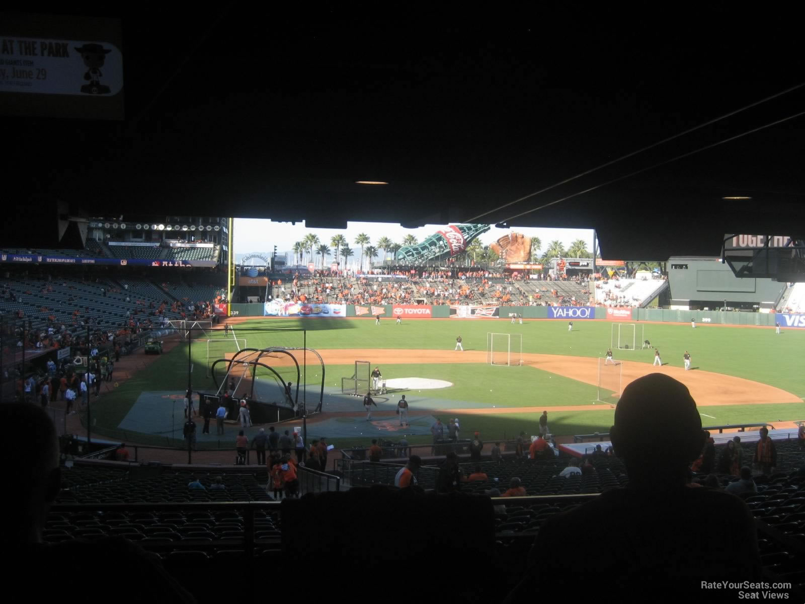 Oracle Park, section 112, home of San Francisco Giants, page 1