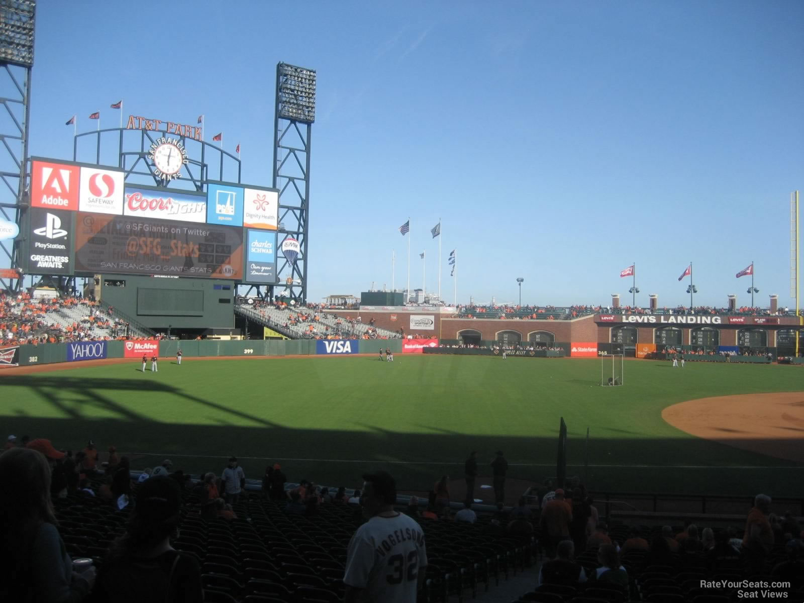 Section 307 at Oracle Park 