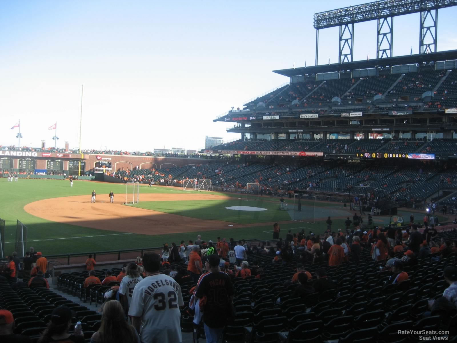Oracle Park, section VB318, home of San Francisco Giants, page 1