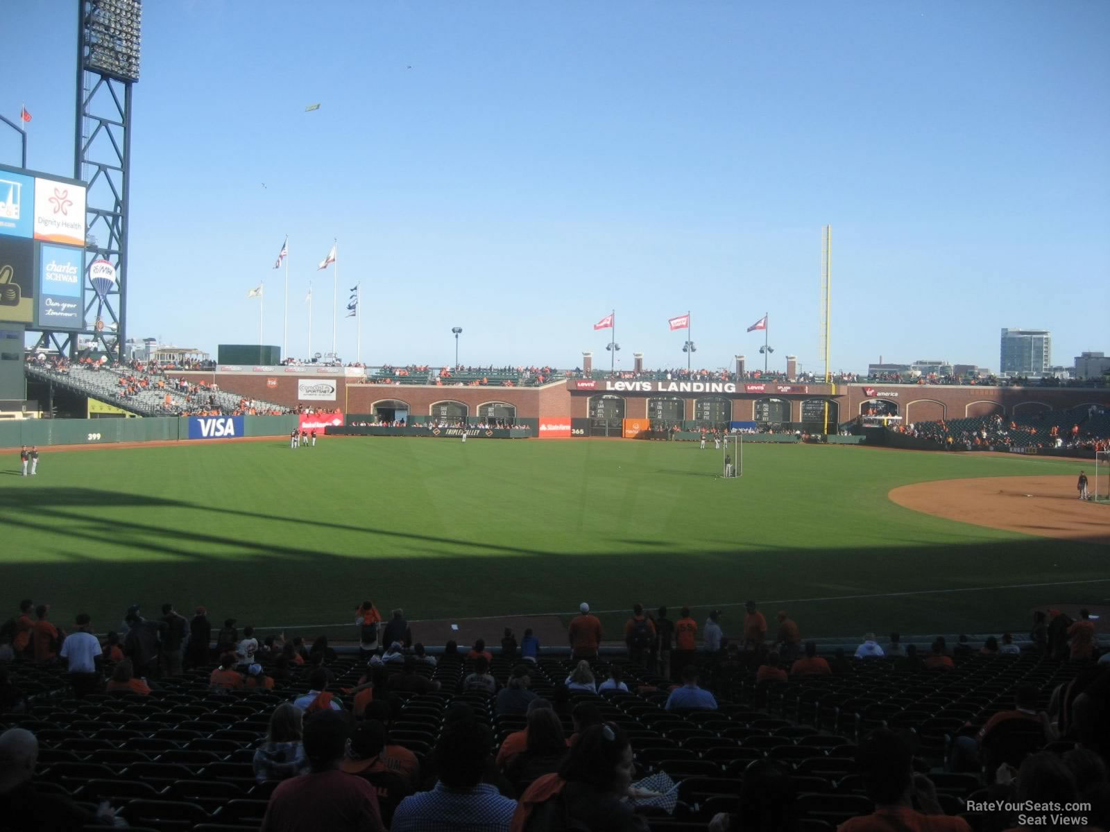 Section 134 at Oracle Park 