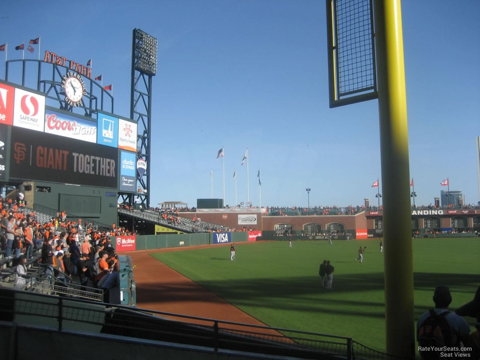 Section 135 at Oracle Park 