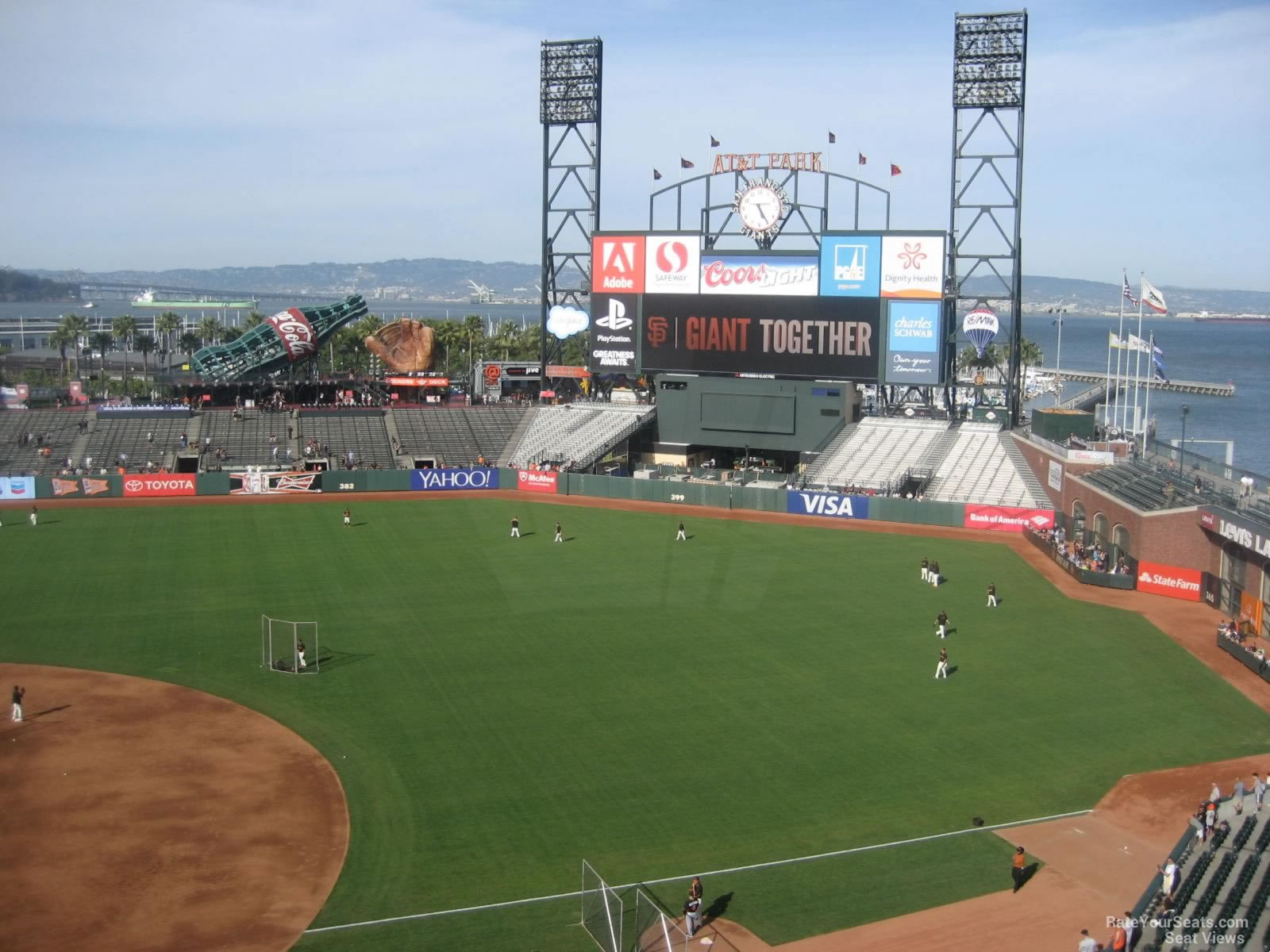 Section 307 at Oracle Park 