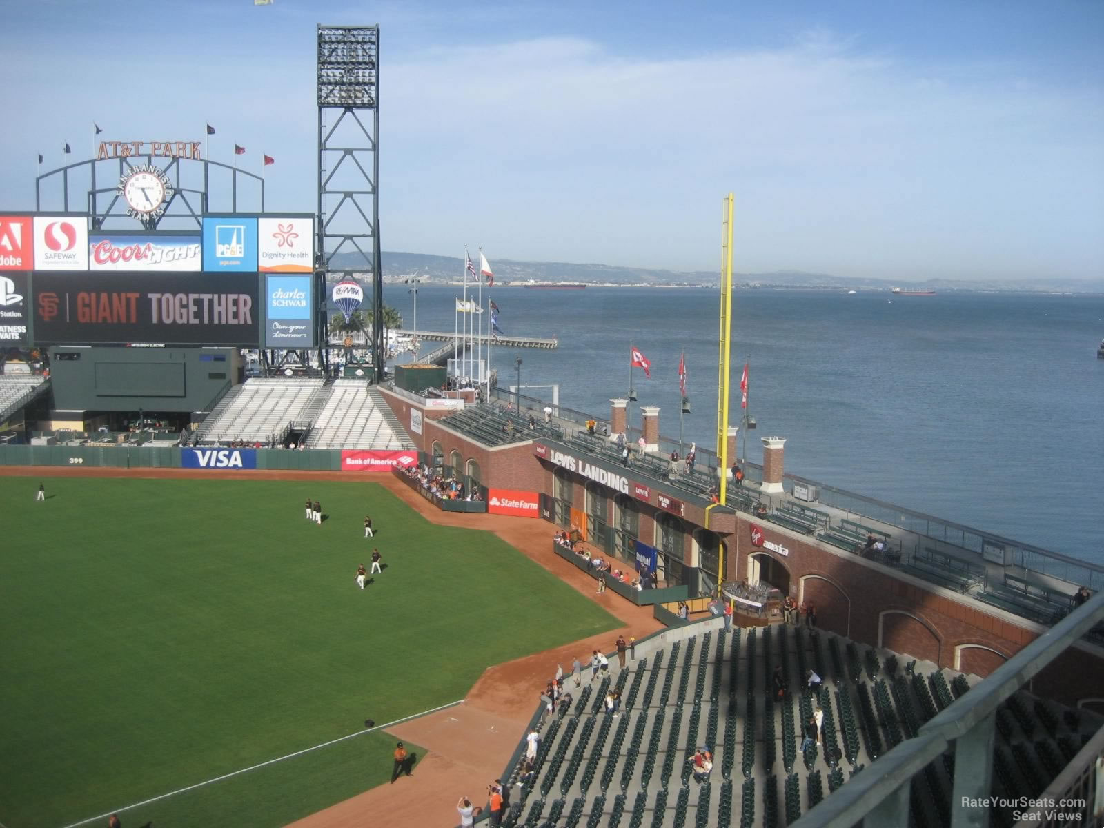 Section 307 at Oracle Park 