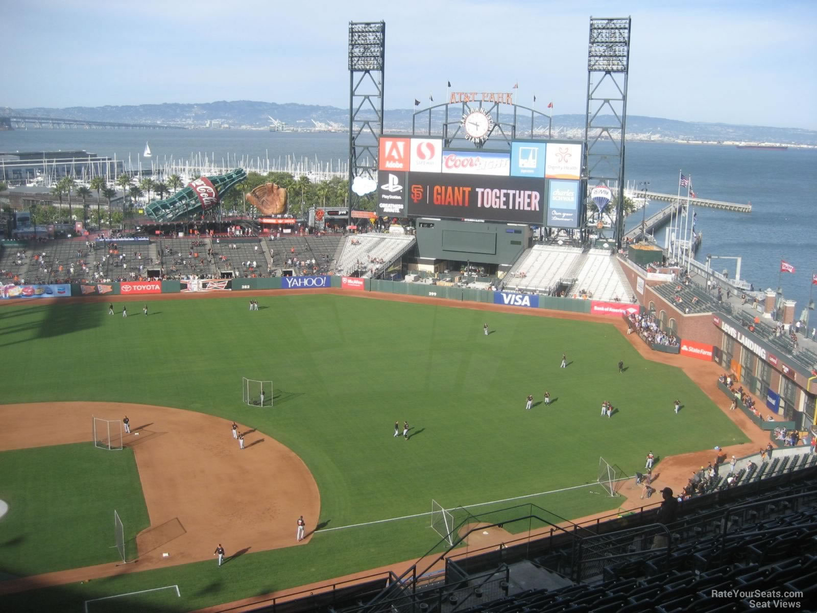 Section 308 at Oracle Park - San Francisco Giants - RateYourSeats.com