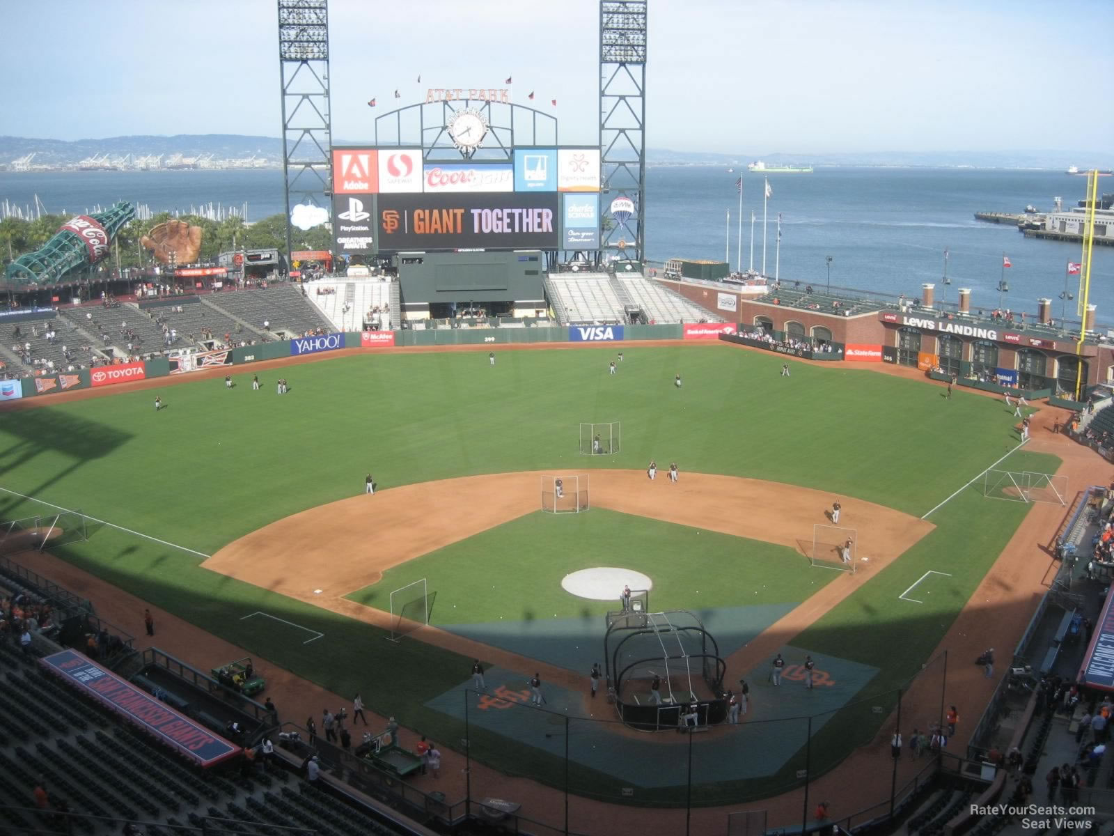 AT&T Park Section 317 - San Francisco Giants - RateYourSeats.com