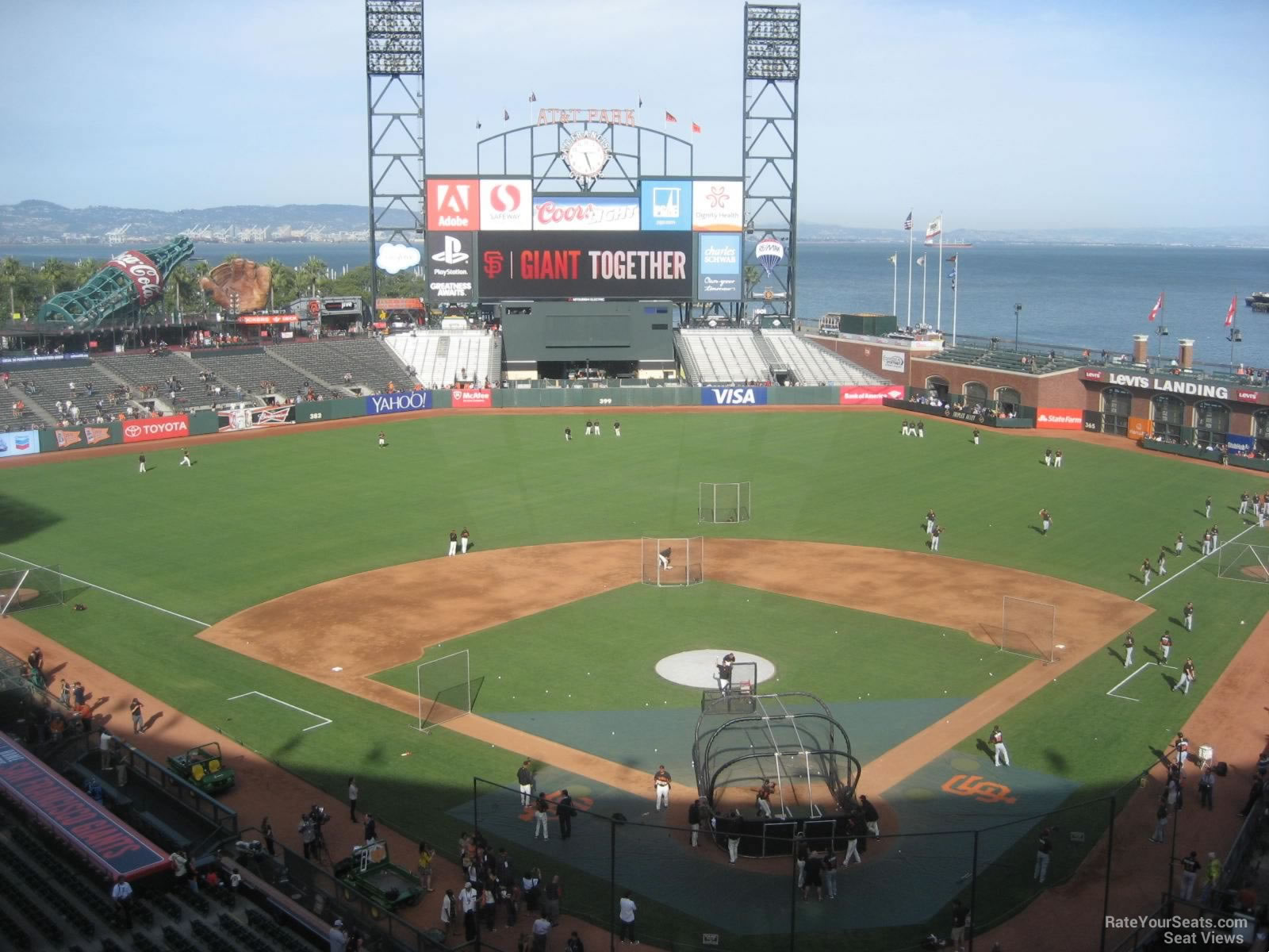 Section 318 at Oracle Park 