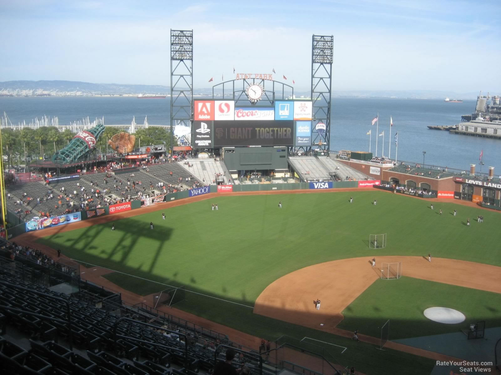 AT&T Park Section 320 - San Francisco Giants - RateYourSeats.com