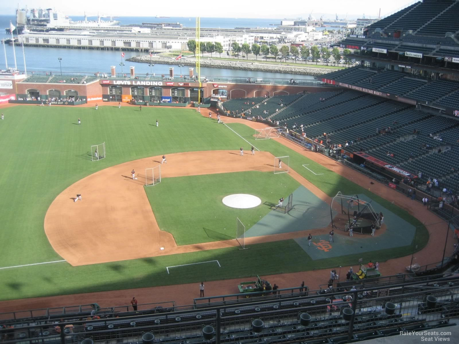 Section 324 at Oriole Park 