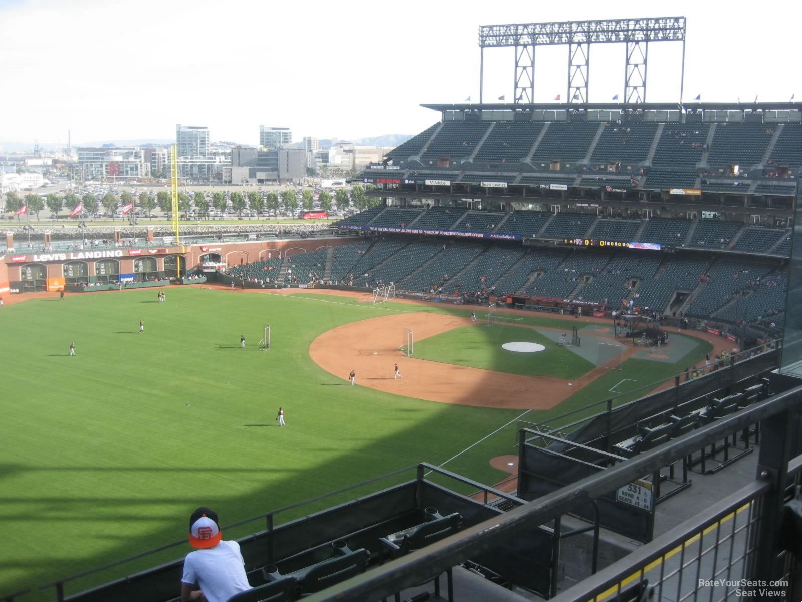 Section 332 at Oriole Park 