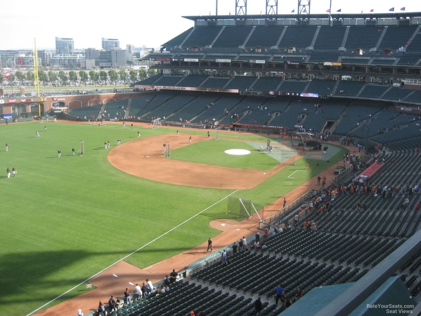 Section 332 at Oriole Park 