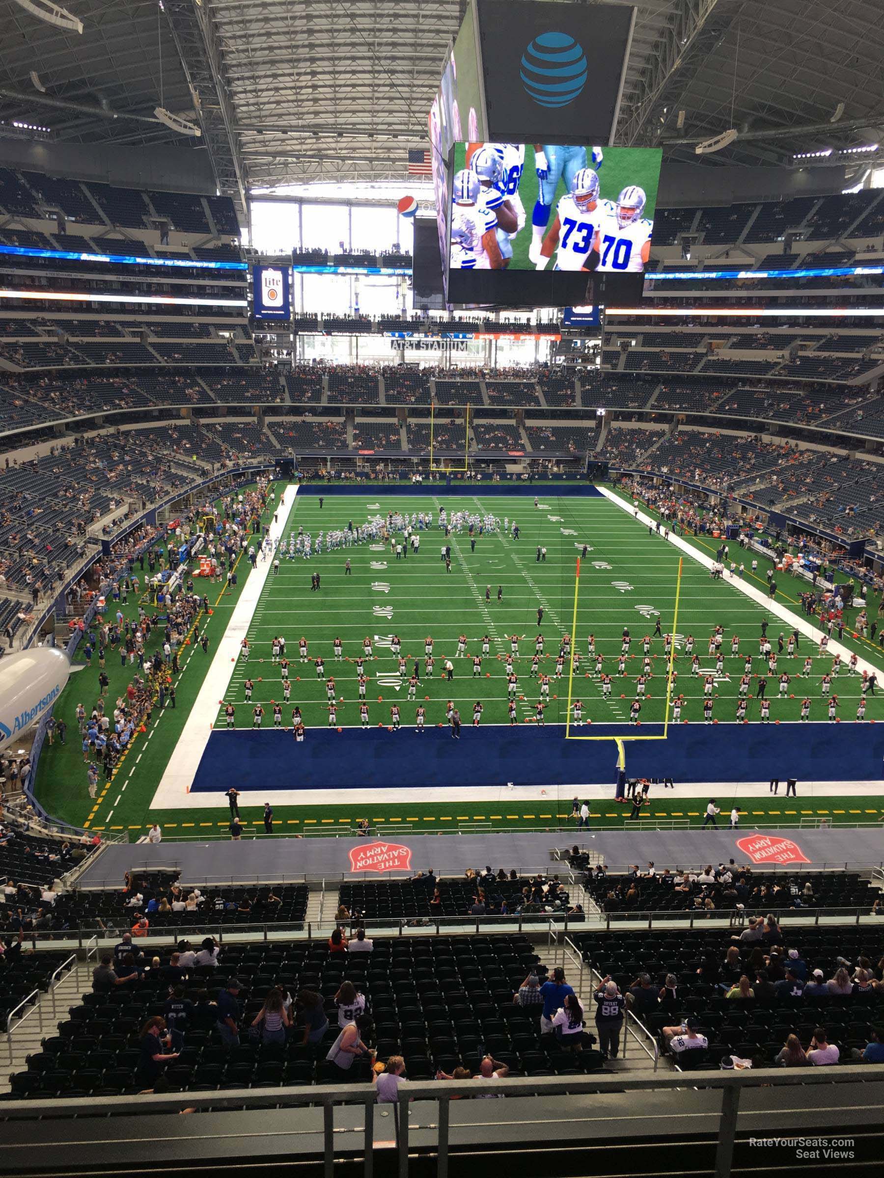 Dallas Cowboy Seating Chart New Stadium