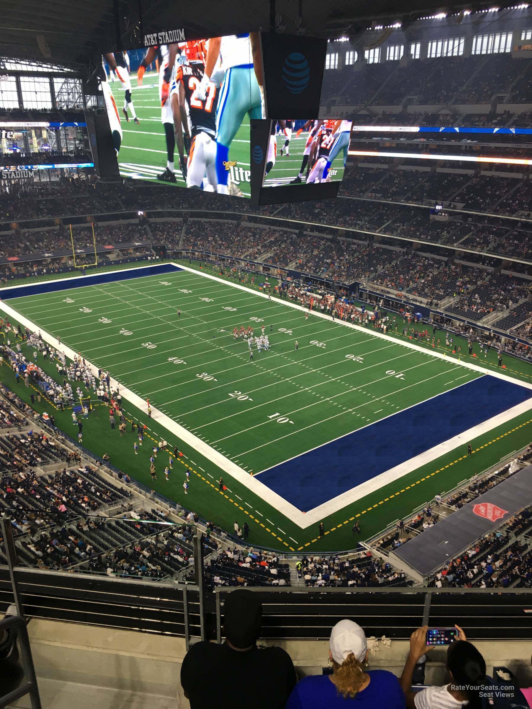 Dallas Cowboys Stadium Seating Chart Rows