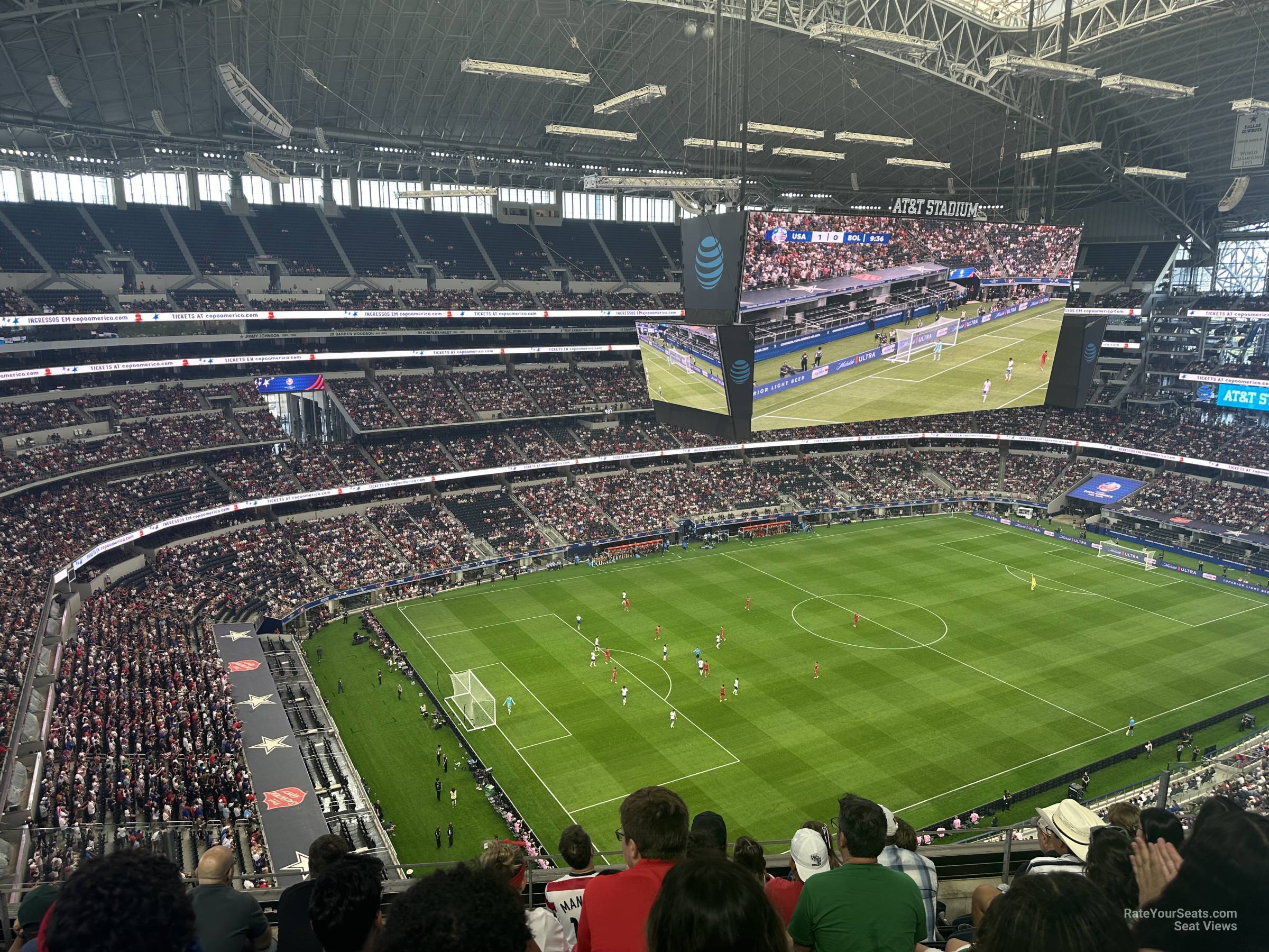 Section 418 at AT&T Stadium - RateYourSeats.com