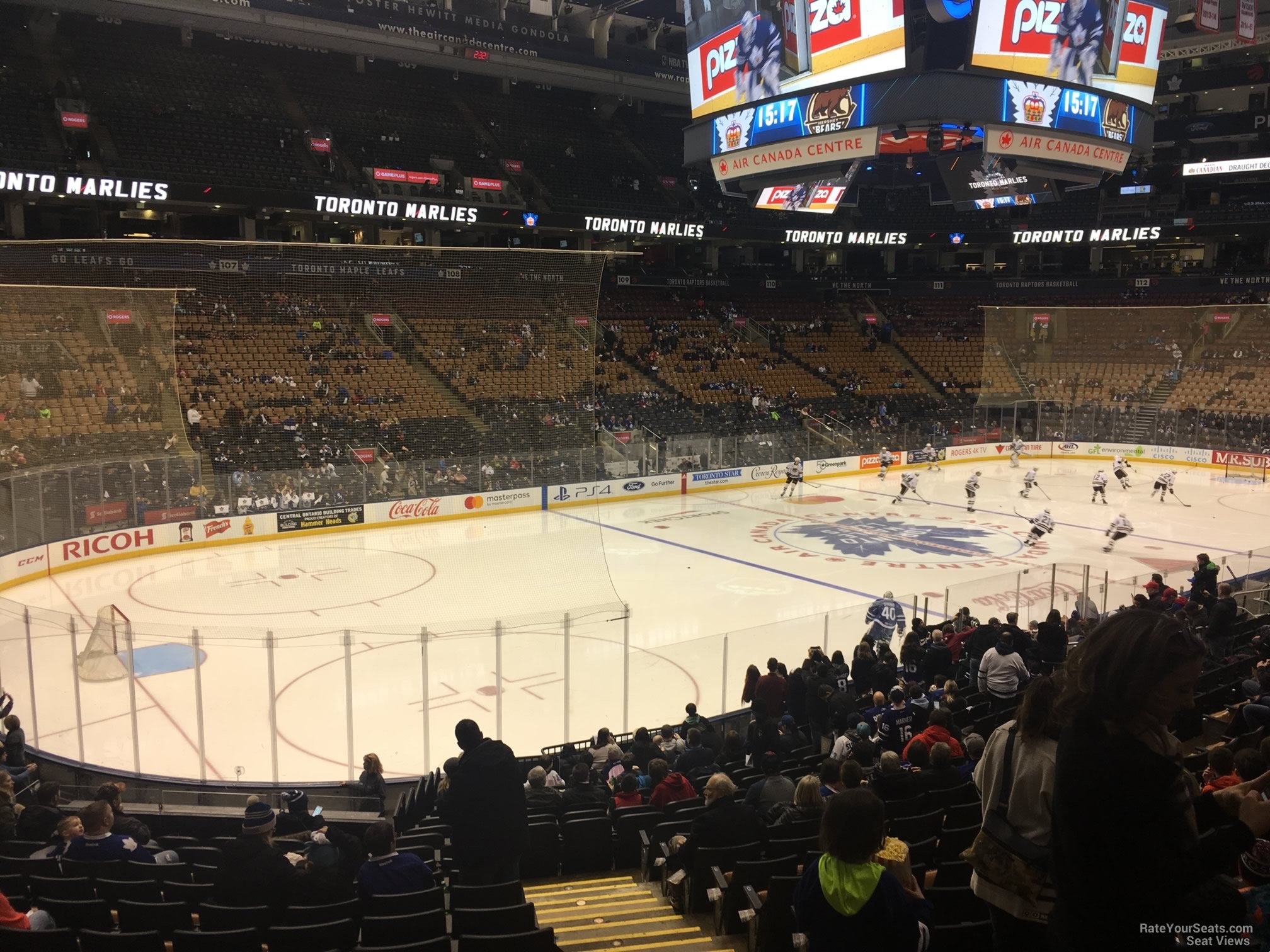 Scotiabank Arena Section 122 - Toronto Maple Leafs - RateYourSeats.com