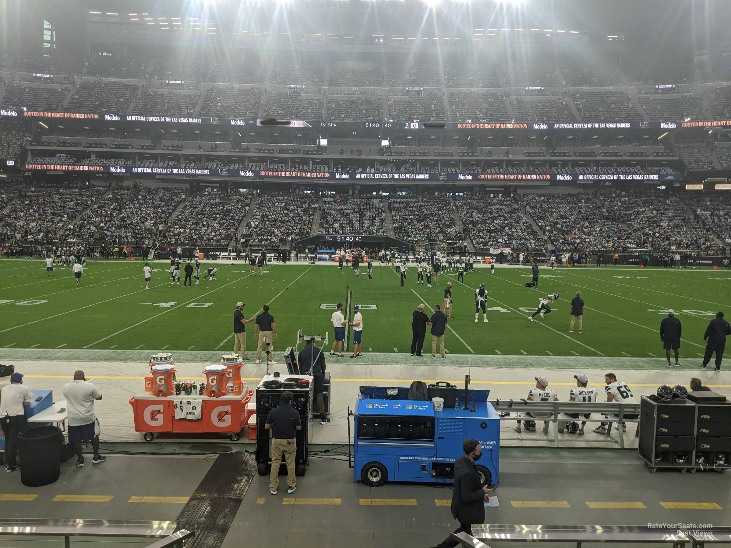 Raiders' Allegiant Stadium Black Hole gets makeover with literal club  seating