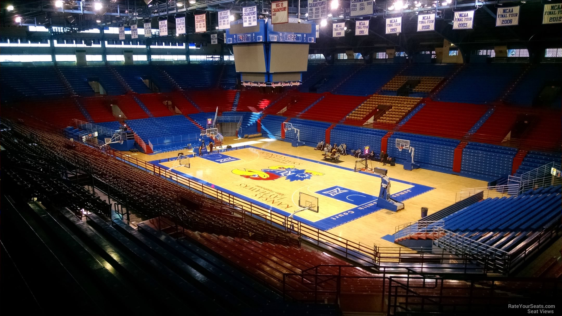 Allen Fieldhouse Seating Chart With Seat Numbers Two Birds Home