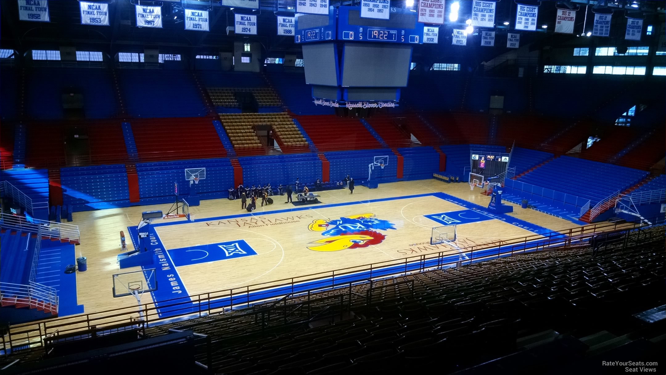 Allen Fieldhouse Seating Chart With Rows