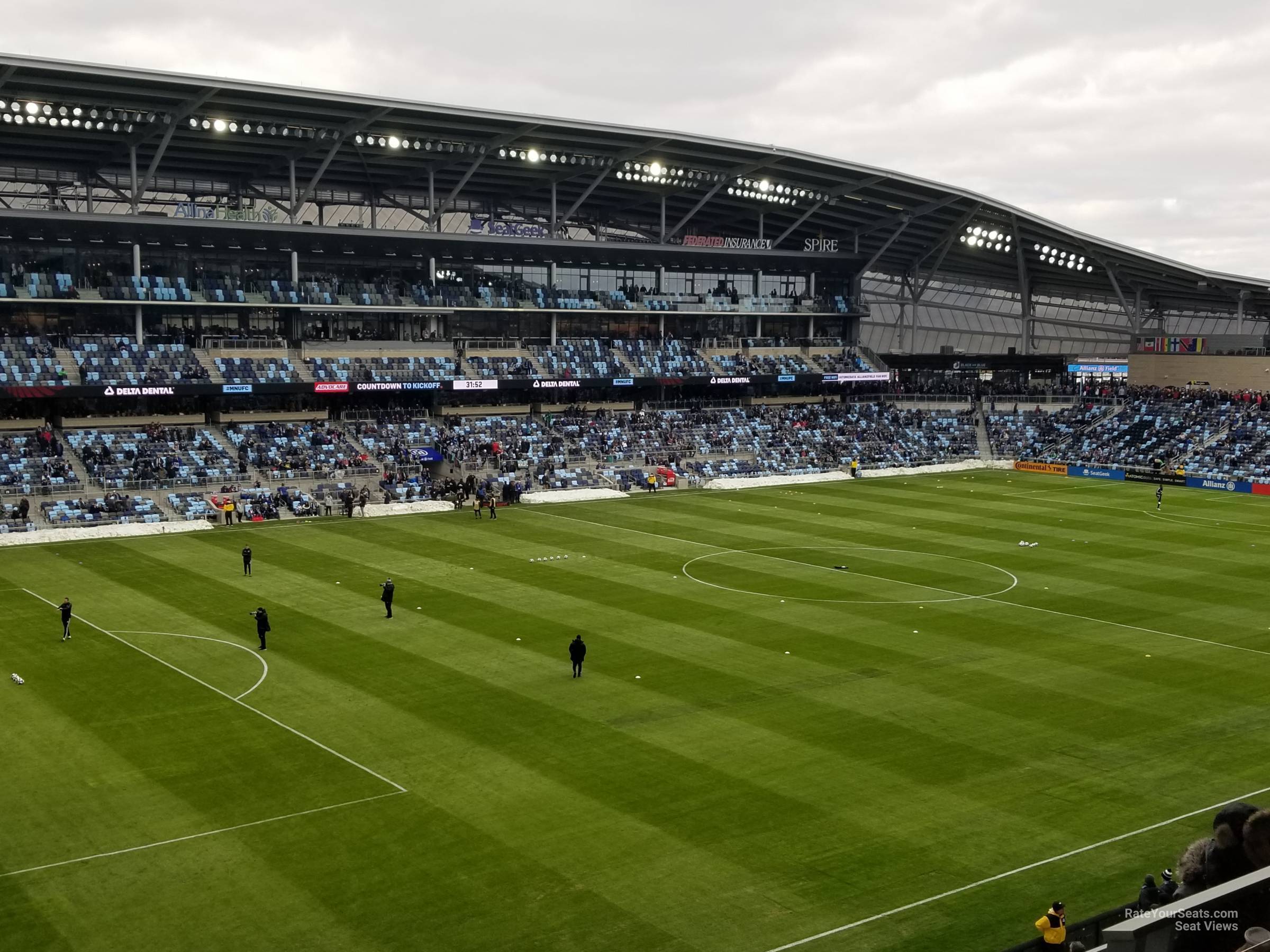 section 118, row 7 seat view  - allianz field