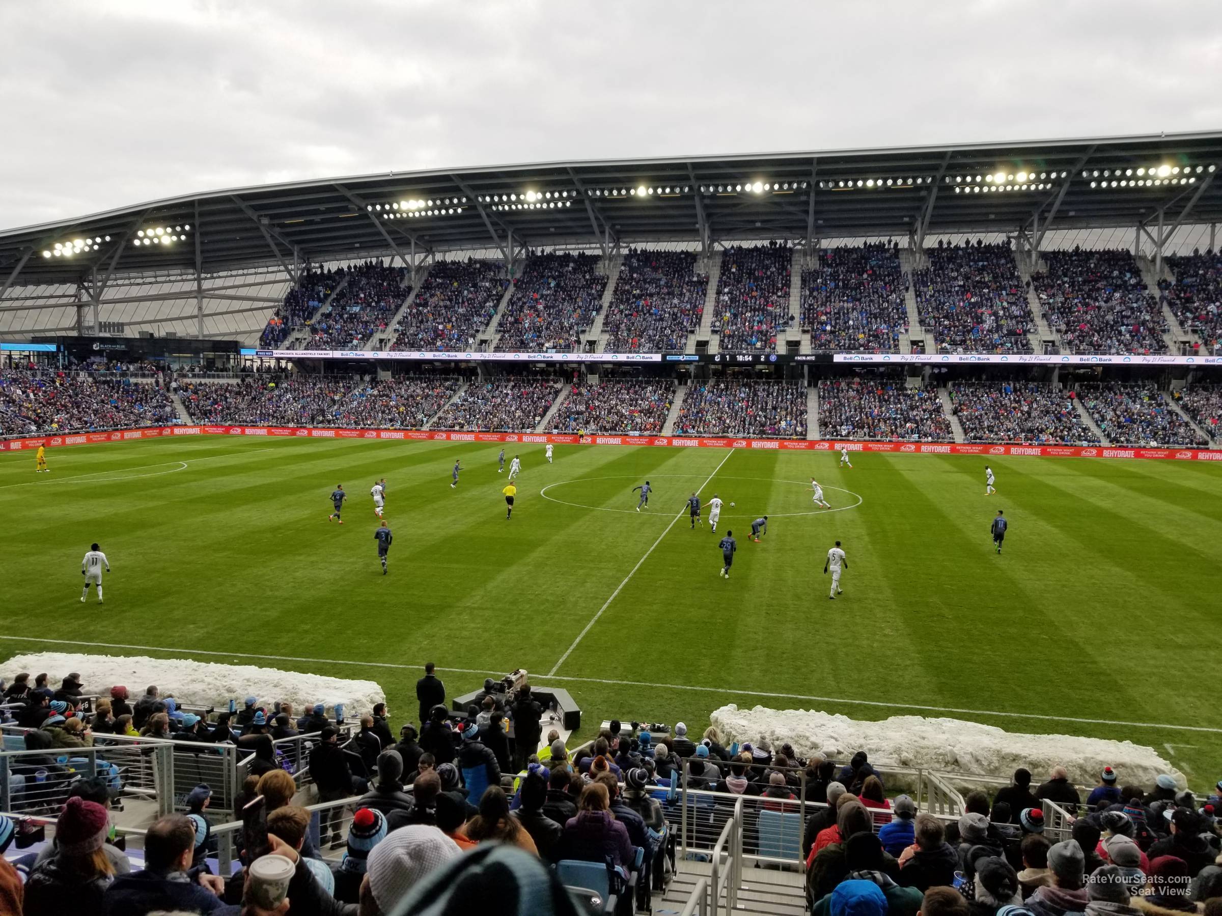 section 31, row 18 seat view  - allianz field