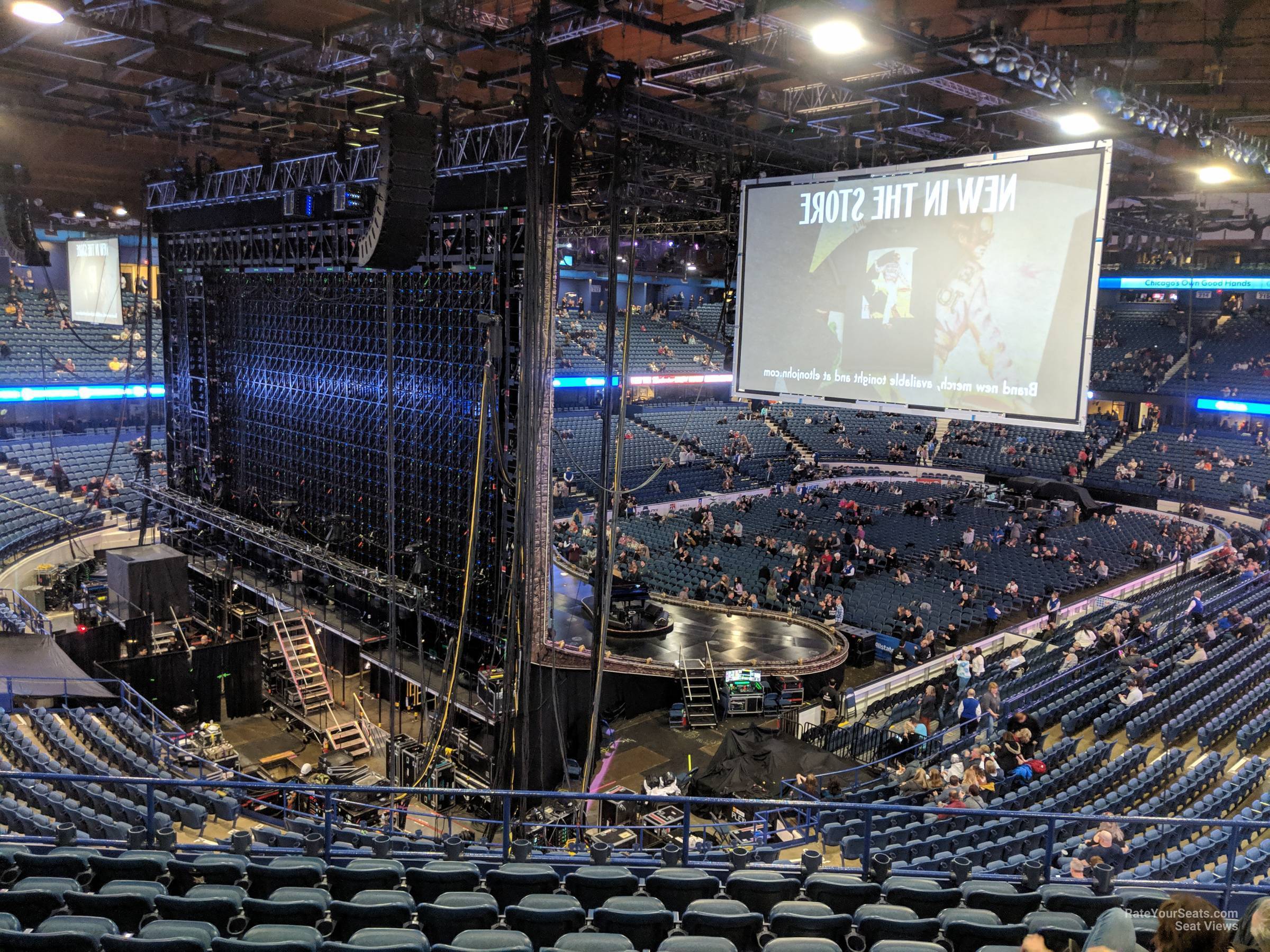 Section 205 at Allstate Arena for Concerts