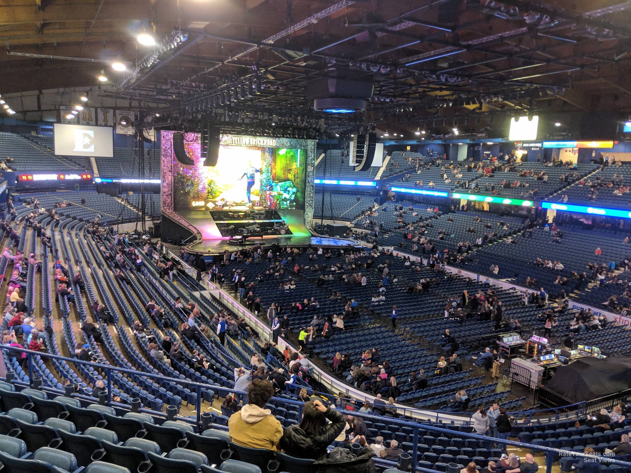 Section 216 at Allstate Arena for Concerts