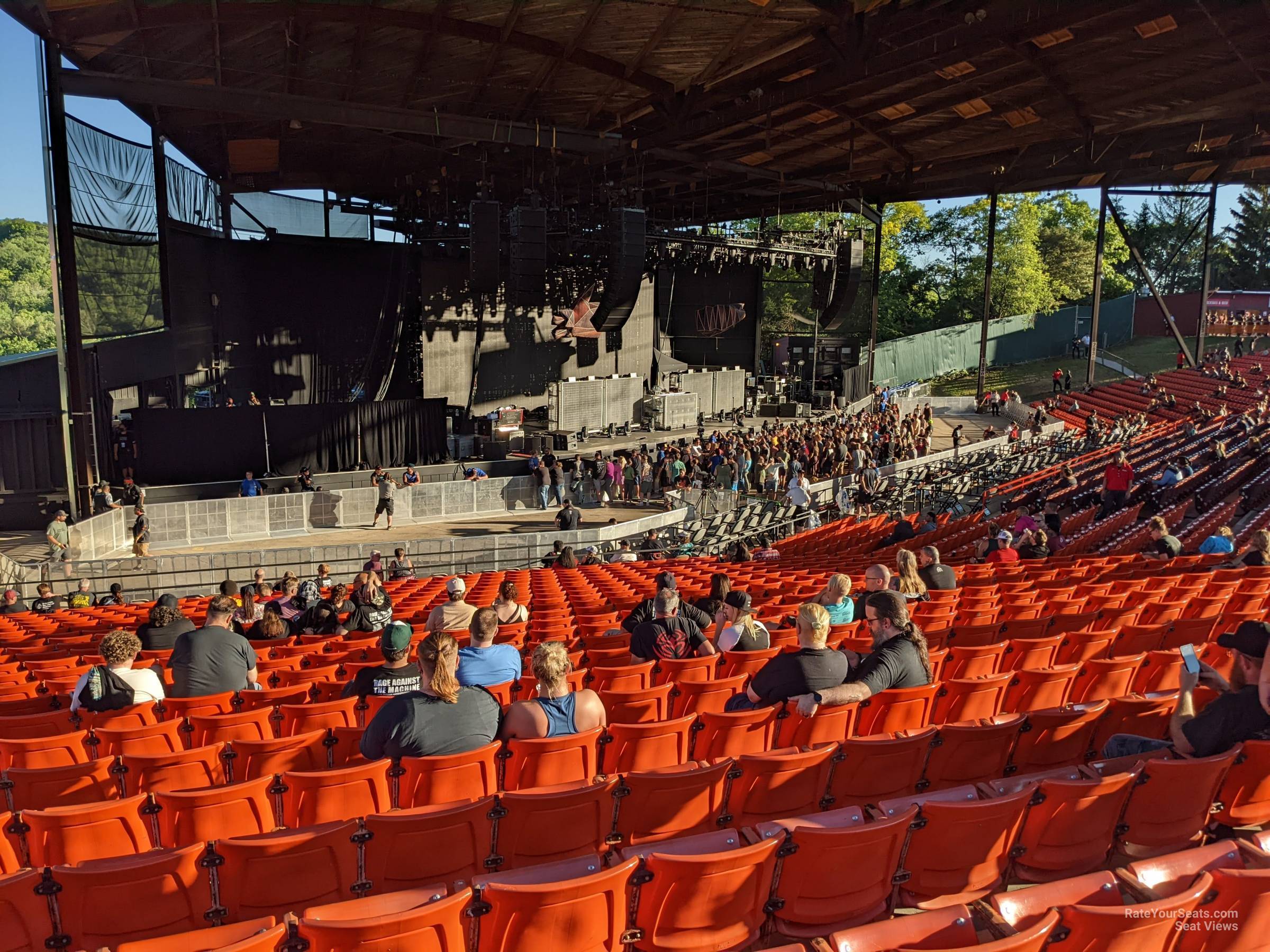 Section 201 at Alpine Valley Music Theatre