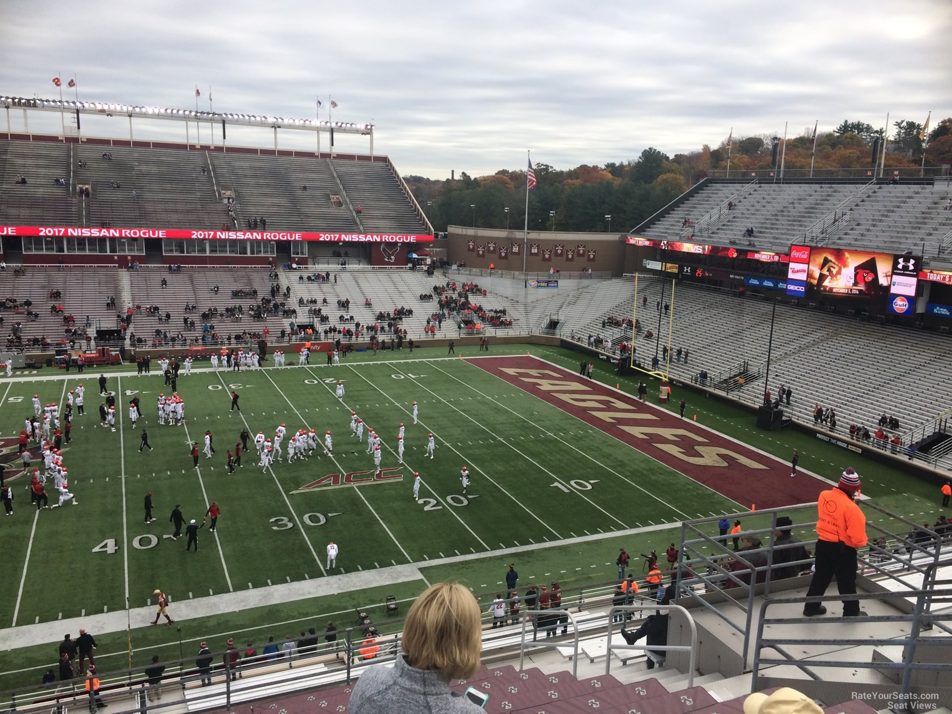 Alumni Stadium Section EE - RateYourSeats.com