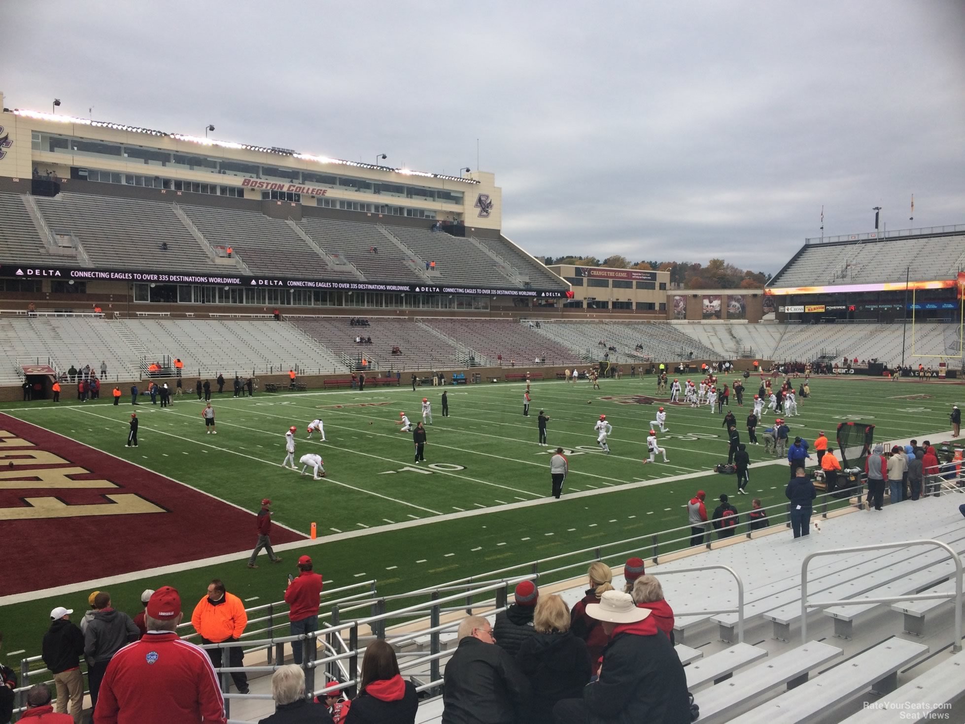 Alumni Stadium Section O - RateYourSeats.com