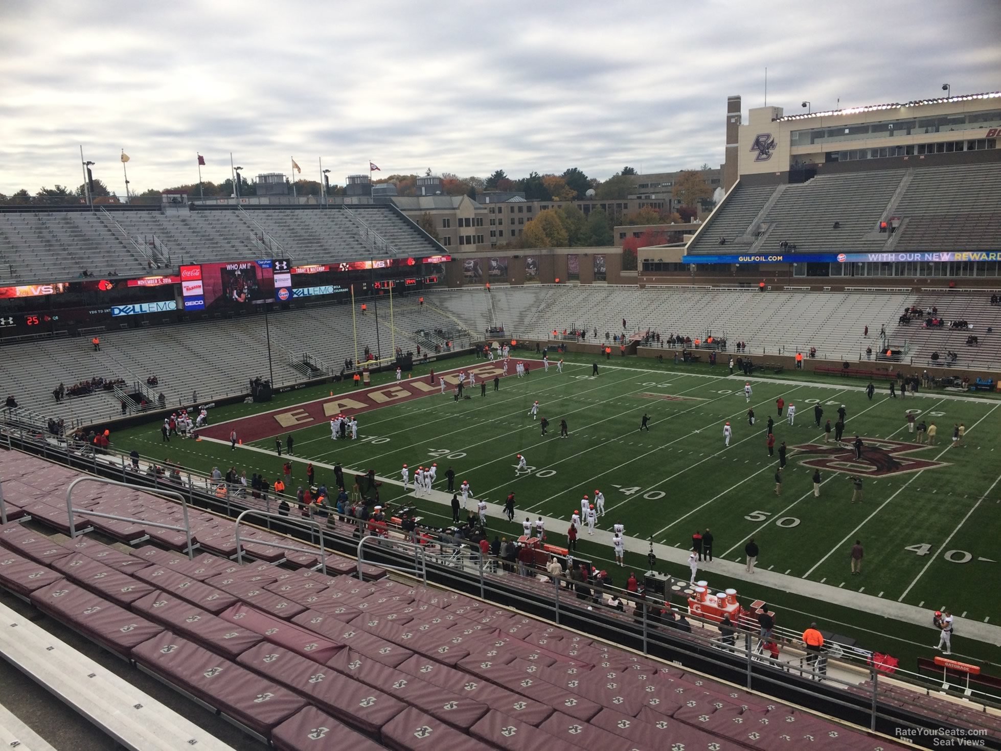 Alumni Stadium Chestnut Hill Ma Seating Chart | Elcho Table