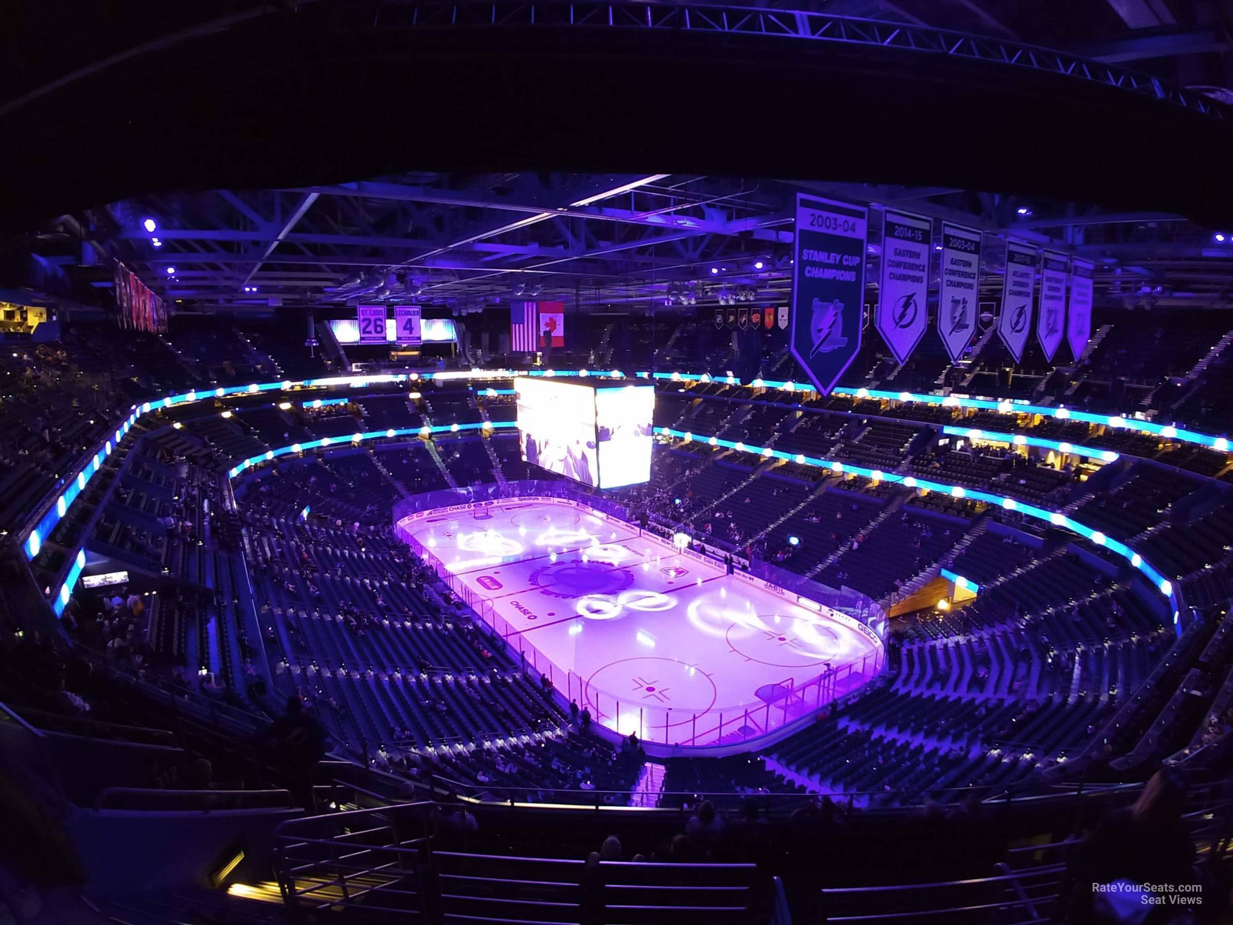 Section 317 Row K - very uncomfortble! - Review of Amalie Arena