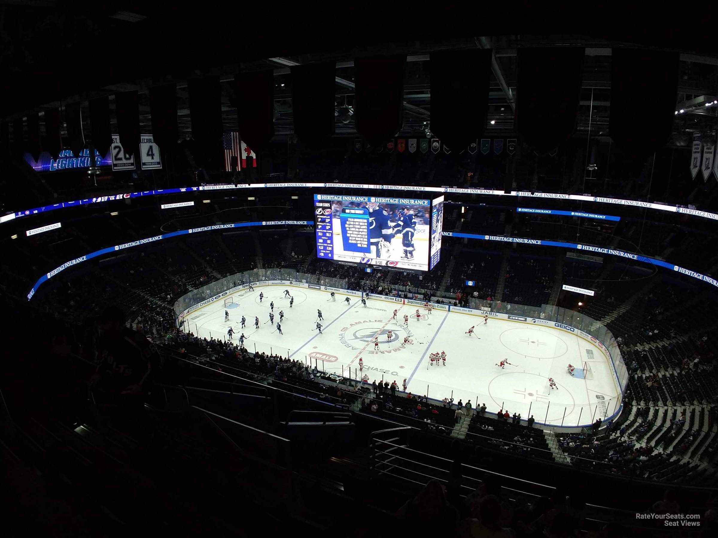 Section 317 Row K - very uncomfortble! - Review of Amalie Arena