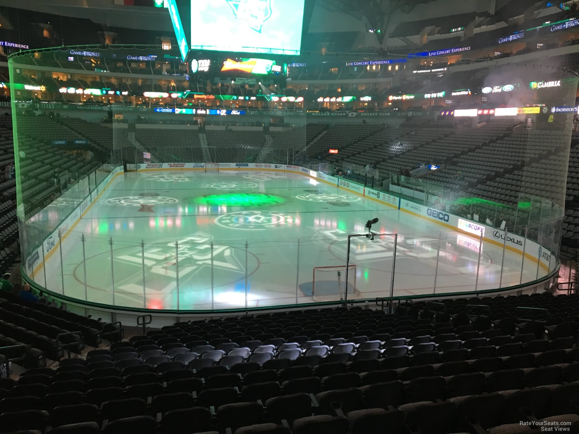 American Airlines Center Section 101 - Dallas Stars - RateYourSeats.com